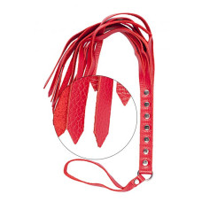 Флогер sLash S&M Fancy Leather Floger, Red