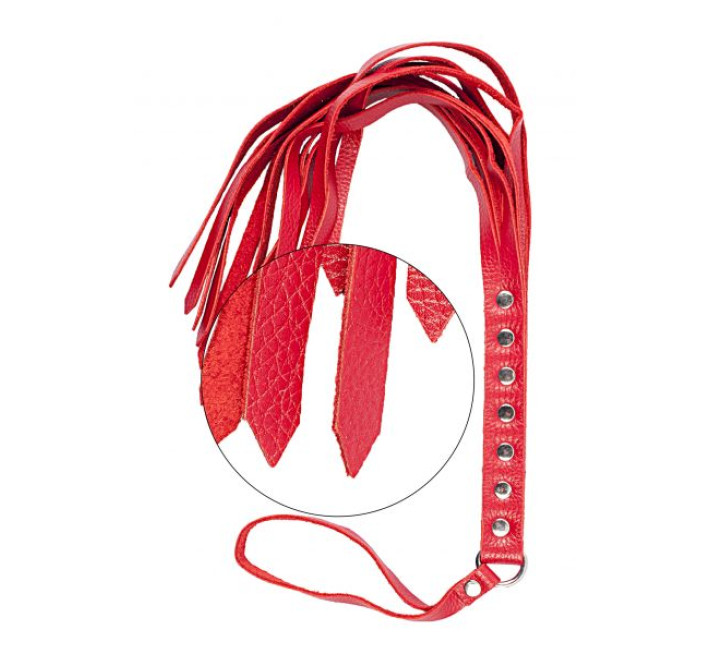 Флогер sLash S&M Fancy Leather Floger, Red