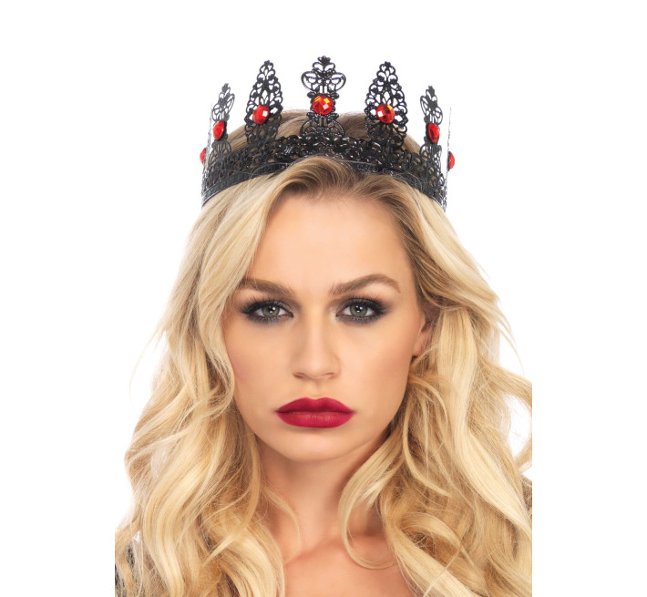 Філігранна корона з камінням Leg Avenue Filigree royal crown, метал