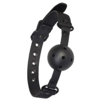 Кляп Dreamtoys Blaze Ball Gag With Painting Edge Чорний