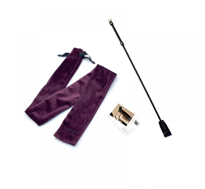 Стек шкіряний із позолотою UPKO Riding Crop