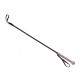 Батіг з діамантами DS Fetish Whip diamond pink 73 см