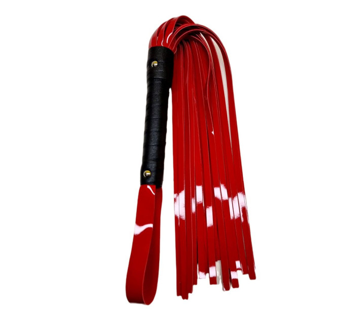 Лакований флогер Flirty ЕКО, червоний