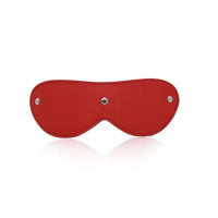 Маска на глаза с заклепками DS Fetish Blindfold red