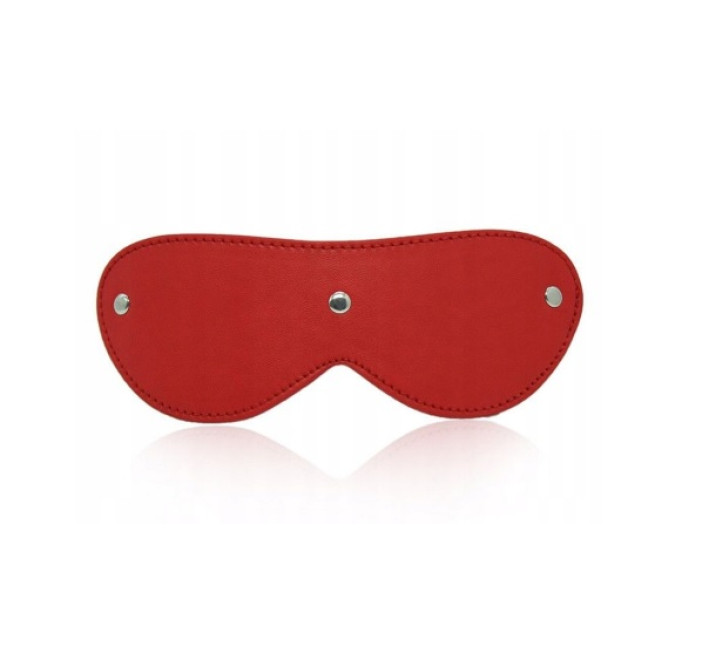 Маска на глаза с заклепками DS Fetish Blindfold red
