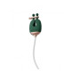 Затискачі для сосків з вібрацією Qingnan No.2 Vibrating Nipple Clamps Green