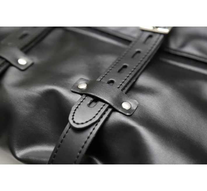 Фіксатор на руки через шию Ds Fetish Sexy bondage gloves екокожа