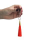Затискачі для сосків LoveToy Bondage Fetish Glamor Tassel Nipple Clamp Red