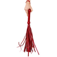 Флогер маленький / мартинет Art of Sex 30 хвостів по 35 см, Червоний
