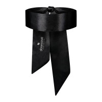Атласна пов’язка маска Obsessive Blindfold black One size, чорна Атласна пов’язка маска Obsessive Blindfold black One size, чорна