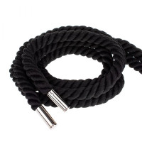 Мотузка для бондажу sLash Premium Silky, 3 м, Black