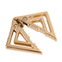 Затискачі для сосків з легкої підвіскою LOCKINK Adjustable Nipple Clamps with Light Pendant - Golden Затискачі для сосків з легкої підвіскою LOCKINK Adjustable Nipple Clamps with Light Pendant - Golden