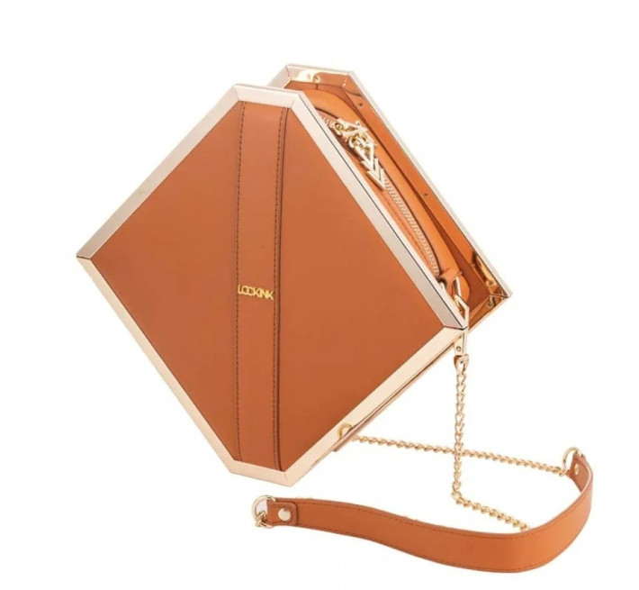 Бондажный набор в сумке 4 предмета Lockink Коричневый