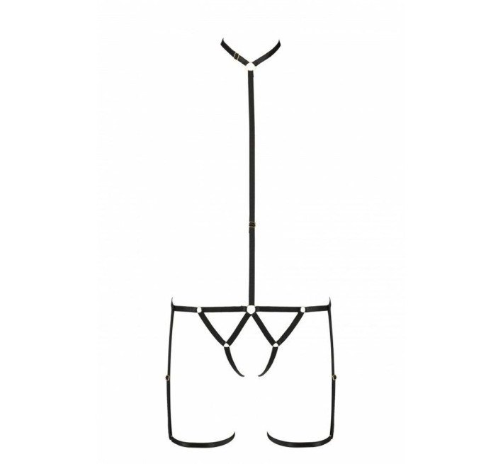 Портупея-стрепы на все тело Passion Exclusive BRENDA black L/XL