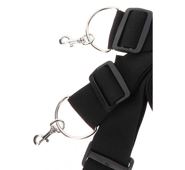 Фіксатори на ліжко з карабінами Taboom Bed Restraints чорні