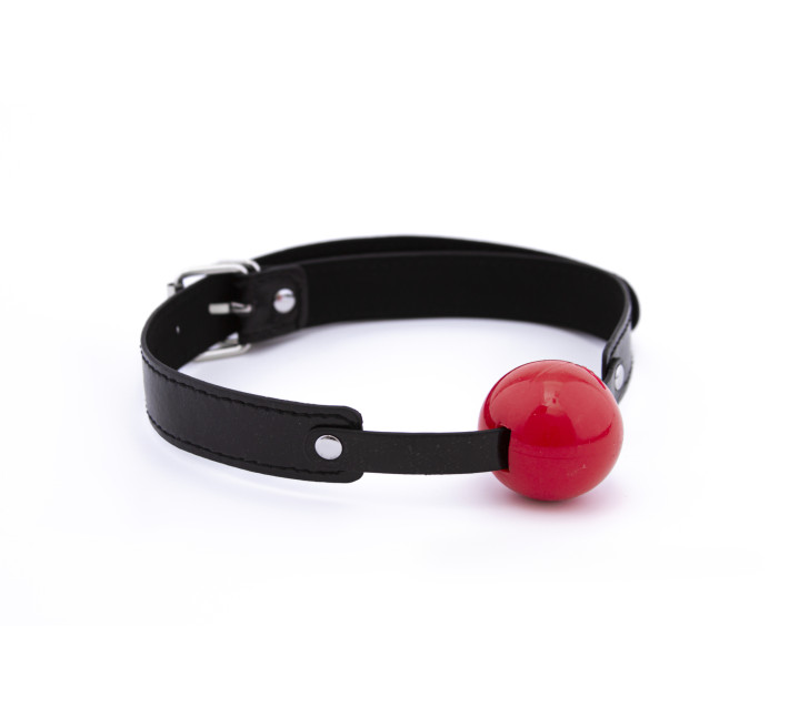 Кляп DS Fetish Ball gag black/red