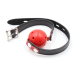 Кляп DS Fetish Locking ball gags M plastic black/red