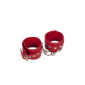 Наручники sLash Leather Restraints Hand Cuffs 2, Red
