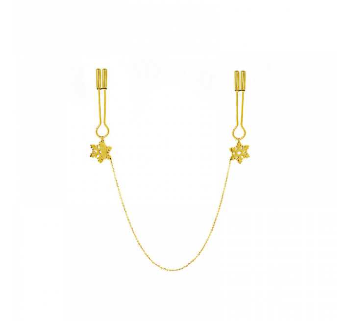 Зажимы на соски UPKO Снежинки