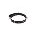 Нашийник sLash Leather Choker, Black
