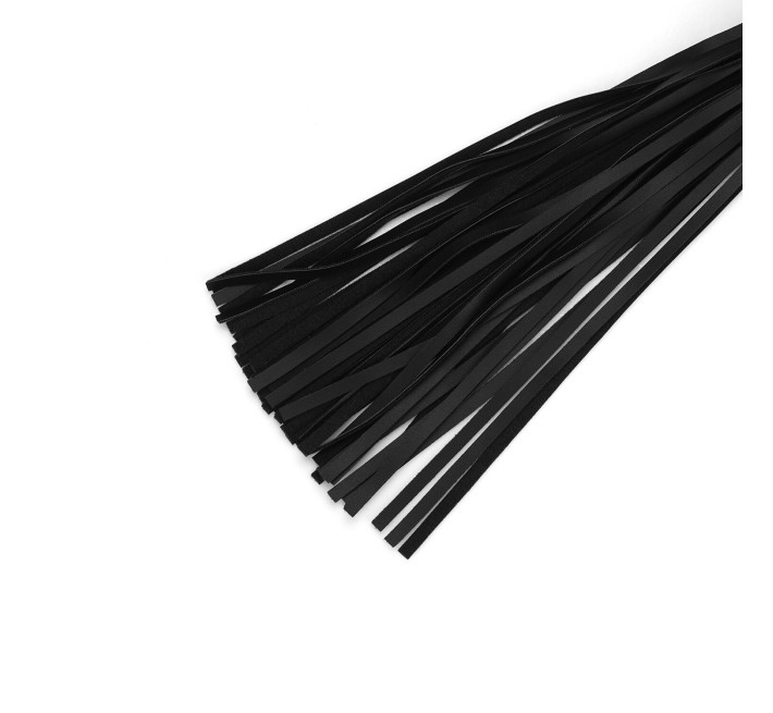 Флоггер Liebe Seele Black Organosilicon Flogger, 44 см, экокожа