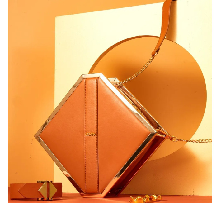 Бондажный набор в сумке 4 предмета Lockink Коричневый