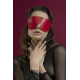 Маска шкіряна закрита Feral Feelings - Blindfold Mask червона