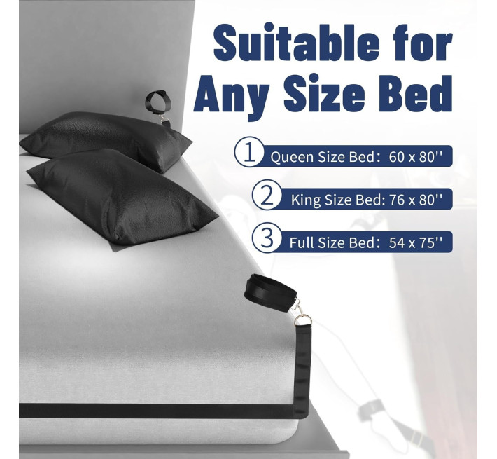 БДСМ-набір LOCKINK YEAHWOW Bed Restraint set