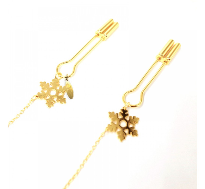 Зажимы на соски UPKO Снежинки