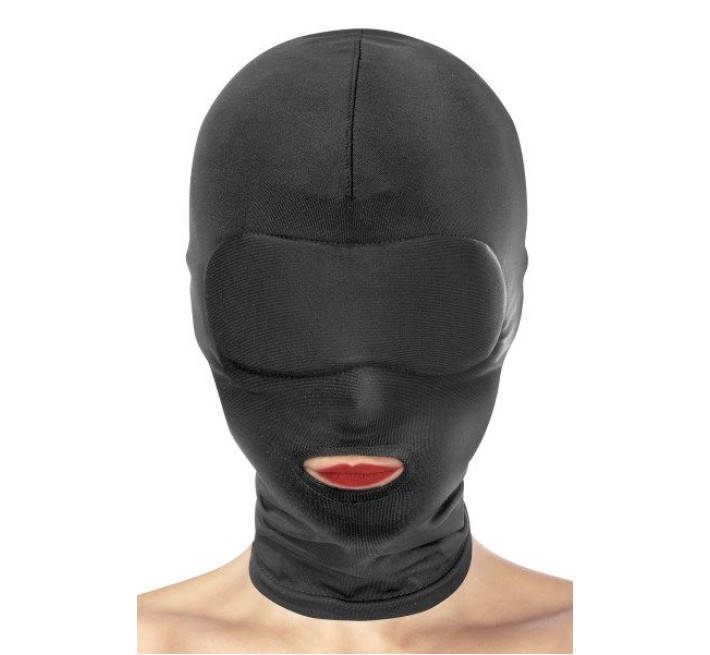 Капюшон для БДСМ з відкритим ротом Fetish Tentation Open Mouth Hood