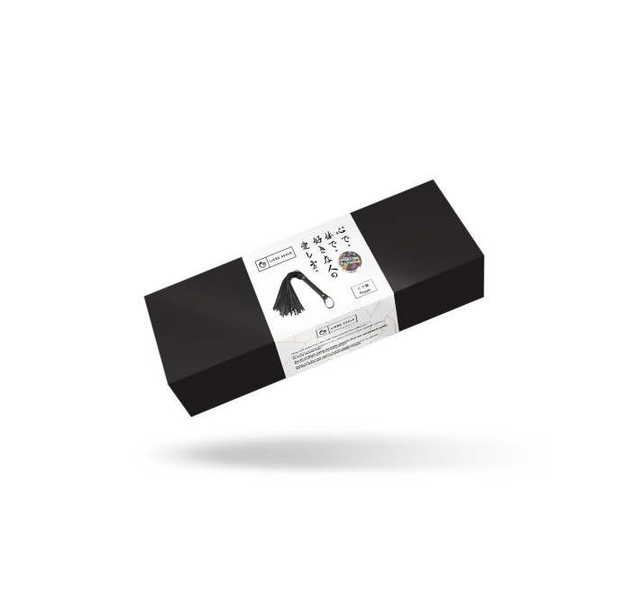 Флоггер Liebe Seele Black Organosilicon Flogger, 44 см, экокожа