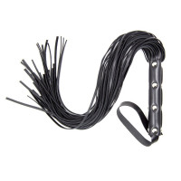 Флоггер DS Fetish Stud flogger black