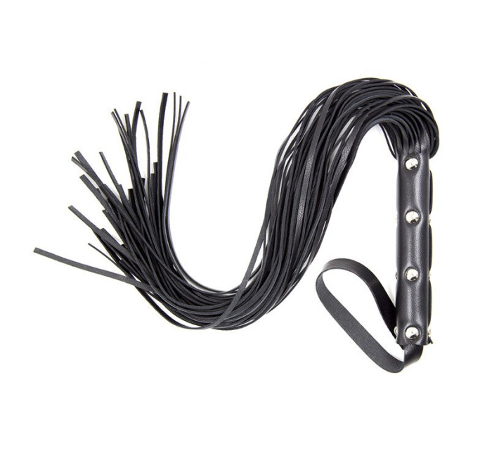 Флоггер DS Fetish Stud flogger black