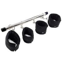 Колодка-розпірка для рук та ніг Art of Sex – Bondage Soft Touch BDSM Spreader, чорний Колодка-розпірка для рук та ніг Art of Sex – Bondage Soft Touch BDSM Spreader, чорний