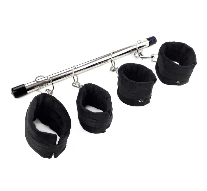 Колодка-розпірка для рук та ніг Art of Sex – Bondage Soft Touch BDSM Spreader, чорний