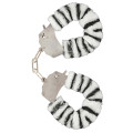 Наручники з хутром Toy Joy Furry fan cuffs Зебра