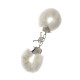 Наручники Dreamtoys Metal Handcuff with Plush Білі