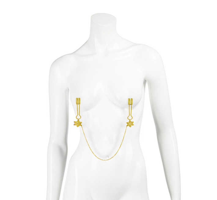 Зажимы на соски UPKO Снежинки