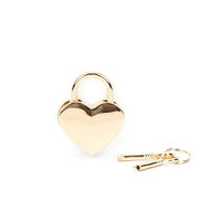 Замочок Liebe Seele Heart Shape Padlock Gold (2 шт)
