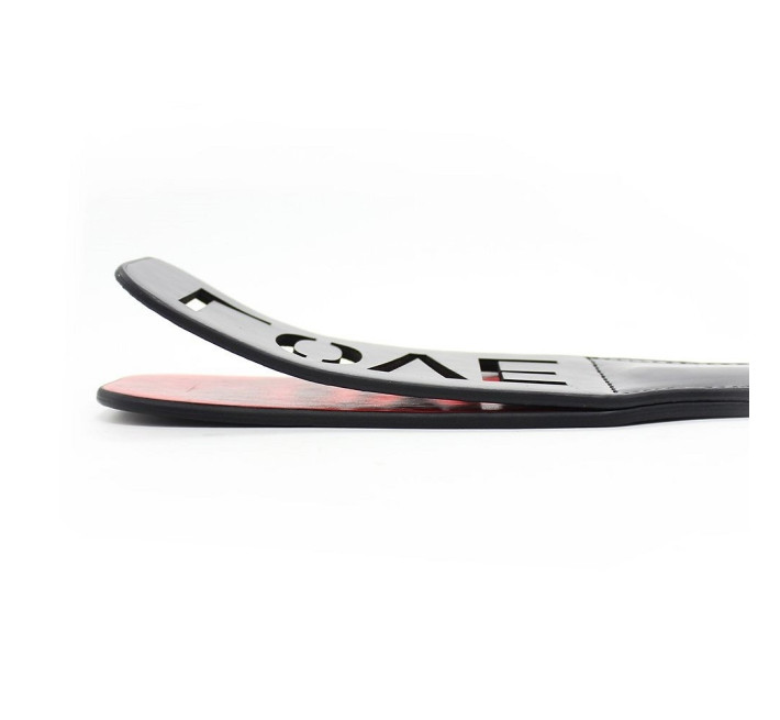 Шлепалка овальная с надписью LOVE PADDLE, черная, 31,5см