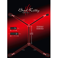 Набір БДСМ Bad Kitty Bed Shackles Чорний Набір БДСМ Bad Kitty Bed Shackles Чорний