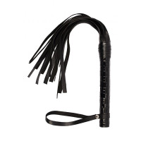 Флогер sLash VIP Leather Flogger, Black Флогер sLash VIP Leather Flogger, Black