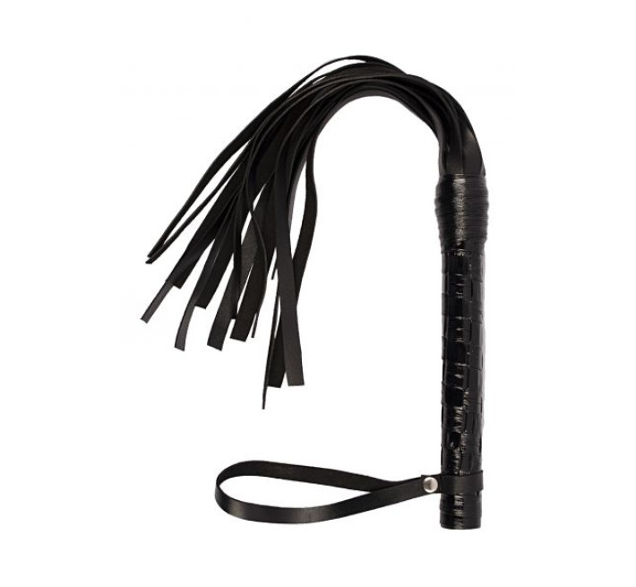 Флогер sLash VIP Leather Flogger, Black