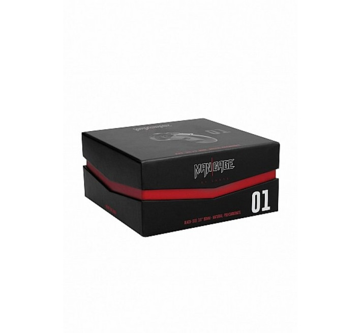 Пояс верности ManCage 01 Chastity Cage черный