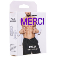 Присоски для сосків Doc Johnson Merci - Tweak - Nipple Sucker Set