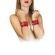 Наручники sLash Leather Restraints Hand Cuffs 2, Red