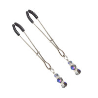 Затискачі для сосків Art of Sex Nipple Clamps Lovely Сині Затискачі для сосків Art of Sex Nipple Clamps Lovely Сині