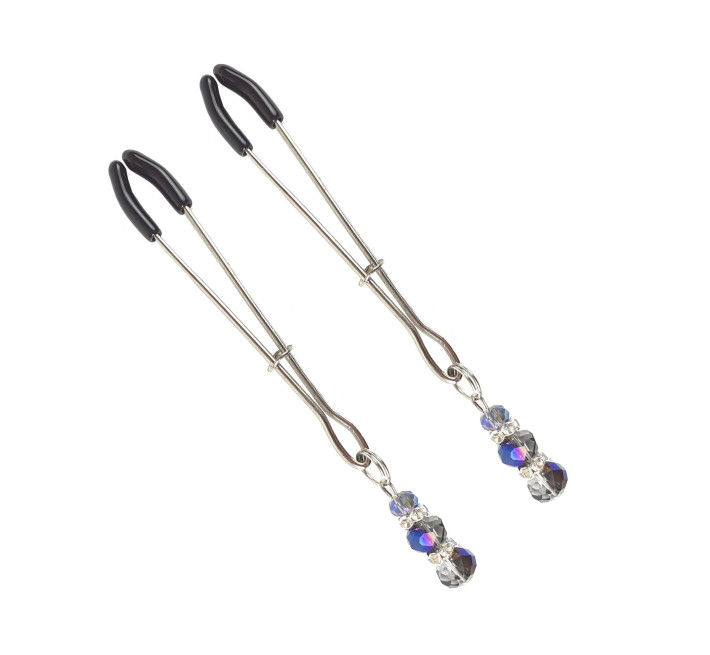 Затискачі для сосків Art of Sex Nipple Clamps Lovely Сині