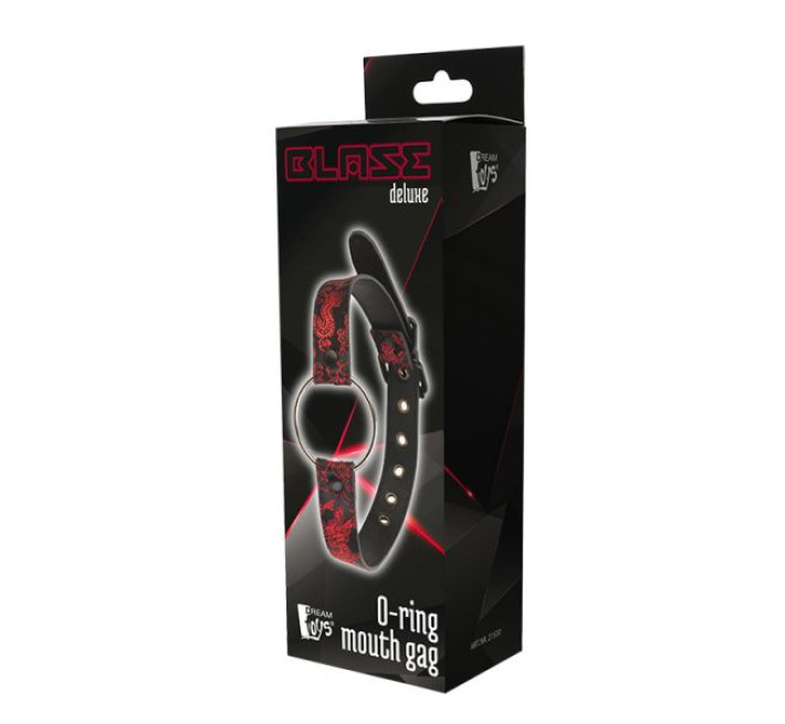 Кляп-кільце Dreamtoys Blaze Deluxe O-Ring Mouth Gag