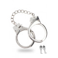 Наручники Taboom, металеві, срібні